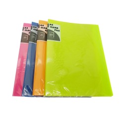 A4 Clear File 20 Pockets